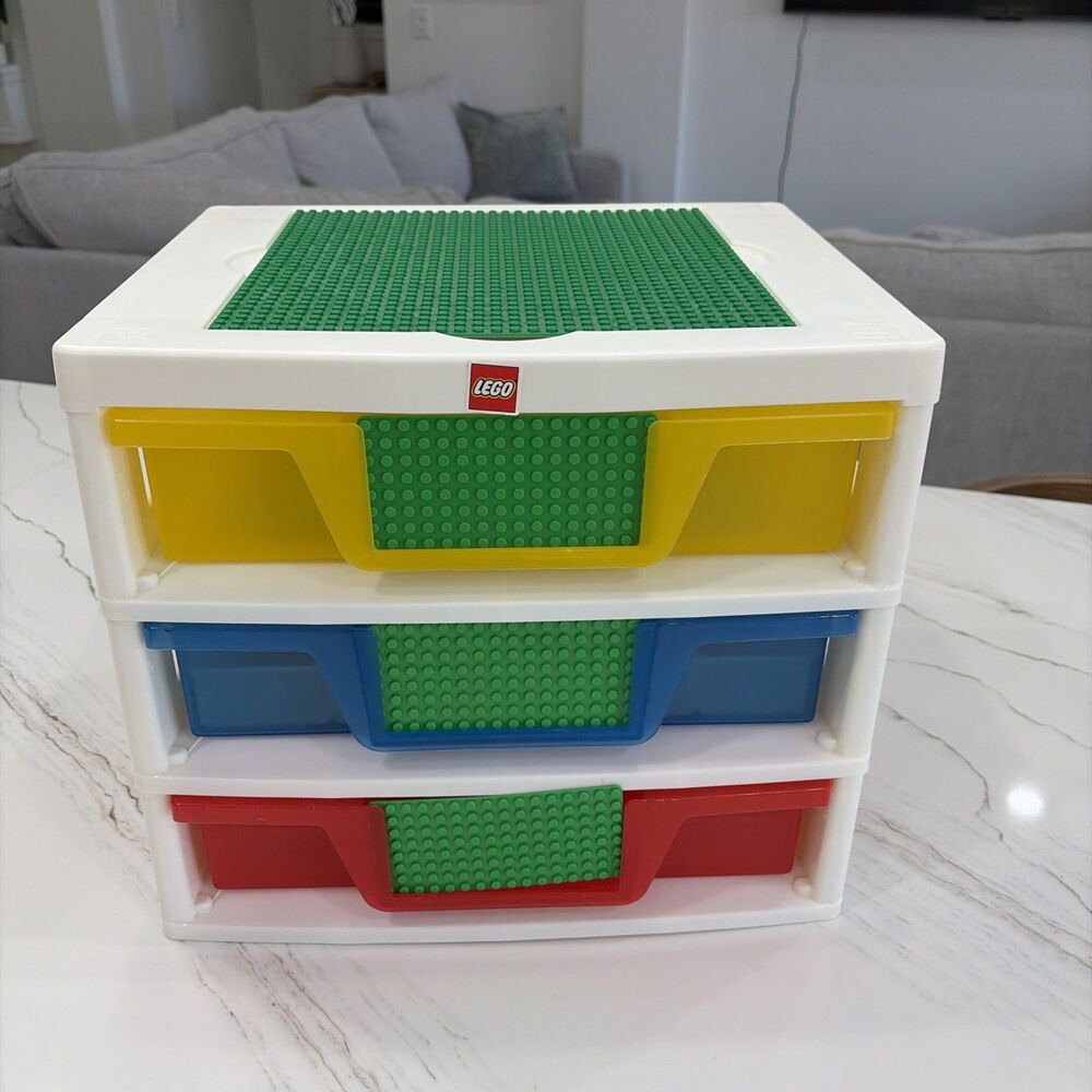 Lego Iris 3 Drawer Storage Unit + 2 Sorting Trays